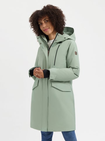 TRAVELIN' Parka "Bodil" in Grün