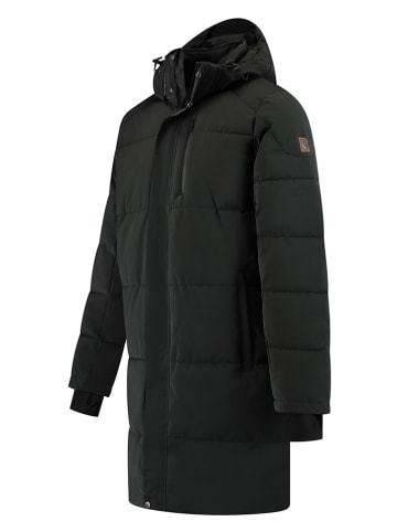 TRAVELIN' Wintermantel "Ludvig" in Schwarz