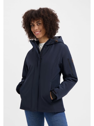TRAVELIN' Softshelljacke "Mette" in Dunkelblau