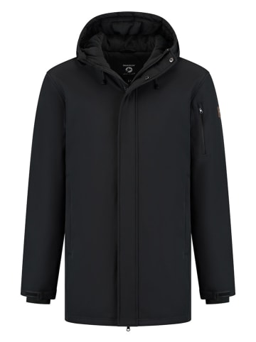 TRAVELIN' Softshelljacke "Ribe" in Schwarz
