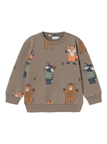 name it Sweatshirt "Molander" in Hellbraun/ Bunt