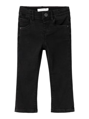 name it Thermo-spijkerbroek "Sally" - regular fit - zwart