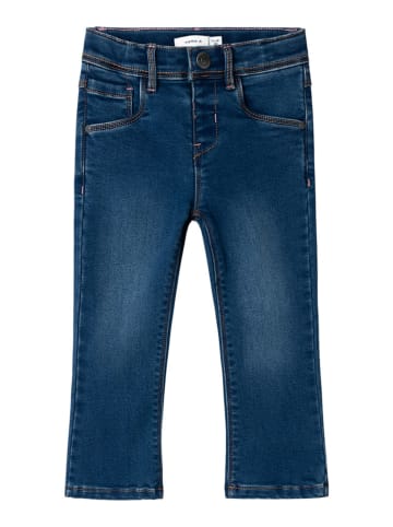 name it Dżinsy termiczne "Sally" - Regular fit - w kolorze niebieskim