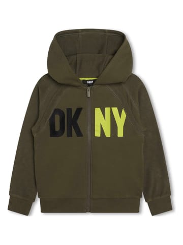 DKNY Sweatjacke in Khaki