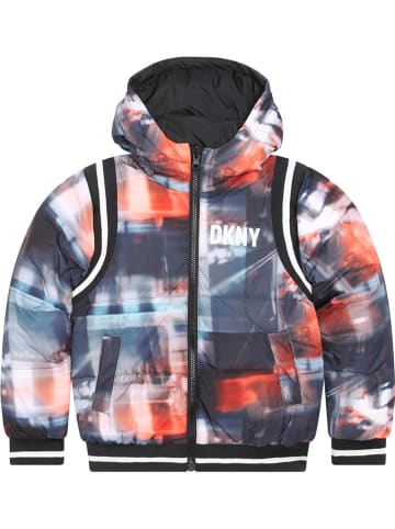 DKNY Dwustronna kurtka zimowa ze wzorem
