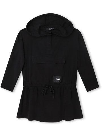 DKNY Sukienka dresowa w kolorze czarnym