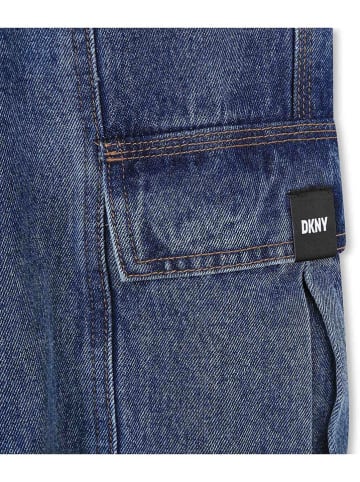 DKNY Bojówki dżinsowe - Regular fit - w kolorze niebieskim