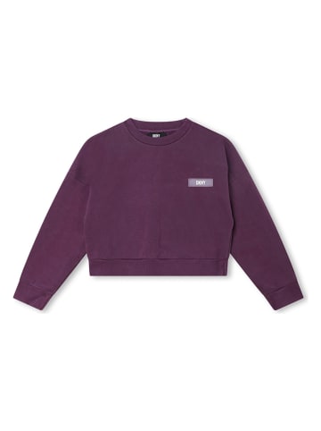 DKNY Bluza w kolorze fioletowym