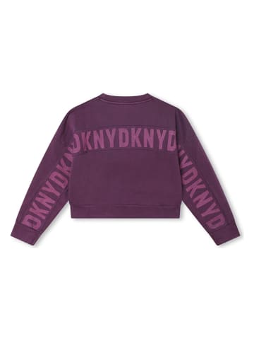 DKNY Sweatshirt in Pflaume