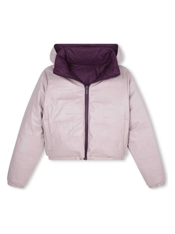 DKNY Omkeerbare winterjas paars