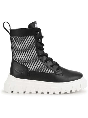 DKNY Leren boots zwart