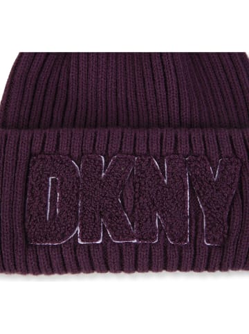 DKNY Muts pruimkleurig