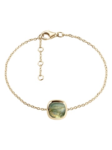 Les Petites Précieuses Vergulde armband met edelsteen