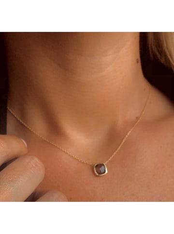 Les Petites Précieuses Vergulde ketting met sierelement - (L)39 cm