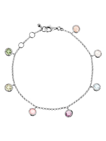 Les Petites Précieuses Silber-Armkette mit Schmuckelementen