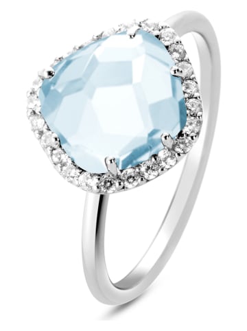 Les Petites Précieuses Silber-Ring mit Edelsteinen