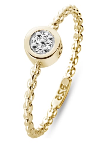 Les Petites Précieuses Vergold. Ring mit Diamanten