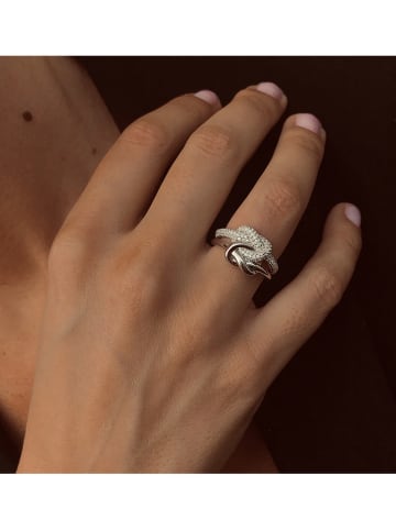 DI GIORGIO Silber-Ring mit Edelsteinen