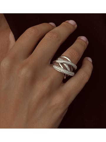 Les Favorites Zilveren ring met edelstenen