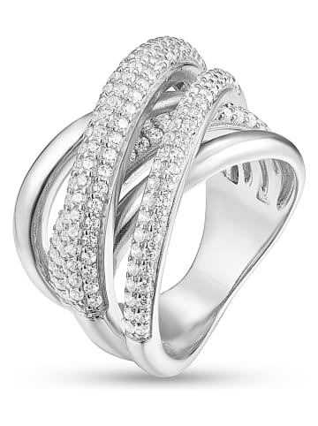 Eclat d'Argent Silber-Ring mit Edelsteinen