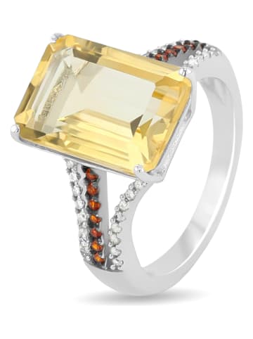 Les Petites Précieuses Silber-Ring mit Edelsteinen