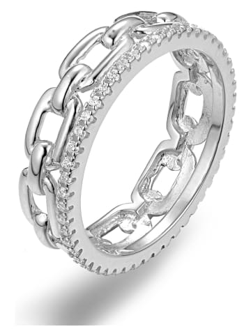 DI GIORGIO Zilveren ring met edelstenen