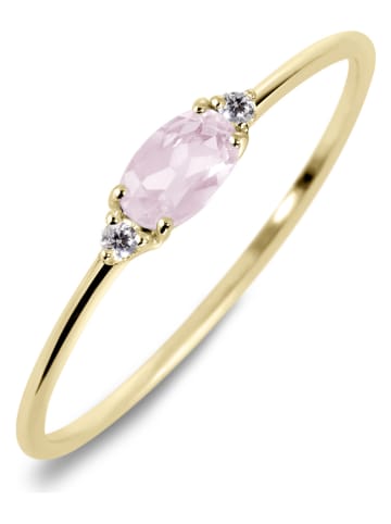 Les Petites Précieuses Vergold. Ring mit Edelsteinen