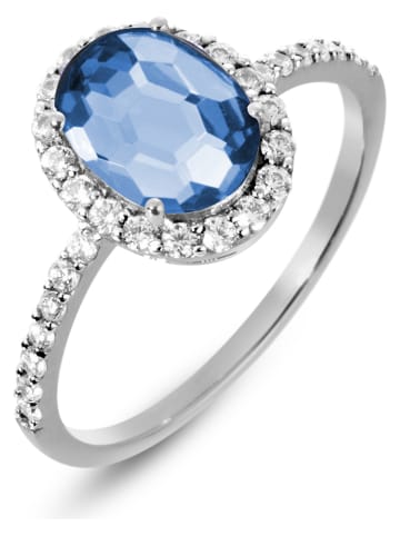 Les Petites Précieuses Silber-Ring mit Edelsteinen