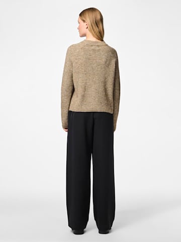 Pieces Sweter w kolorze beżowym