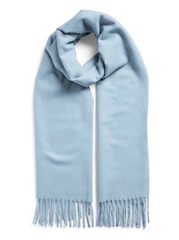 Pieces Schal in Hellblau - (L)195 x (B)65cm
