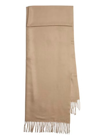 Pieces Sjaal beige - (L)195 x (B)65cm