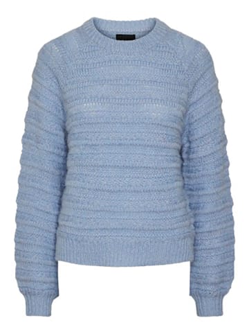 Pieces Pullover in Hellblau