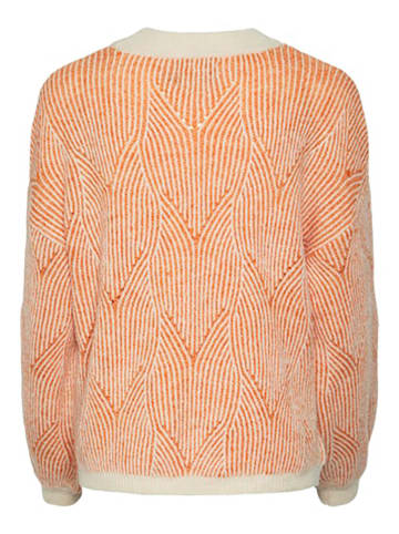 Pieces Trui oranje