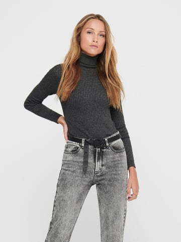 ONLY Rollkragenpullover "Karol" in Anthrazit