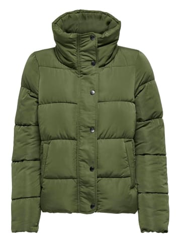 ONLY Winterjacke "Cool" in Grün