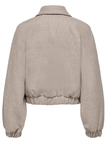 ONLY Hemdjacke "Nancy" in Taupe