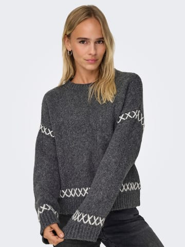 ONLY Pullover "Amanda" in Anthrazit