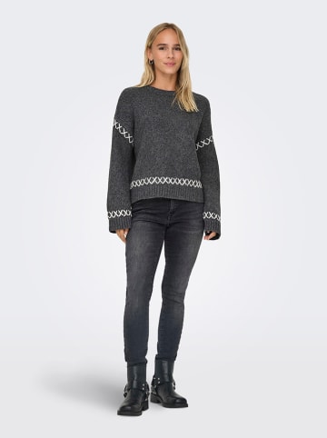 ONLY Pullover "Amanda" in Anthrazit