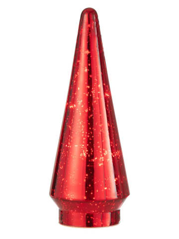 J Line Decoratief ledfiguur rood - (B)12 x (H)32 x (D)12 cm