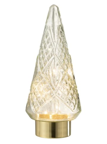 J Line Figurka dekoracyjna LED w kolorze złotym - 15 x 35,5 x 15 cm