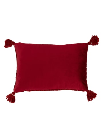 J Line Kissen in Bordeaux - (L)58 x (B)39 cm