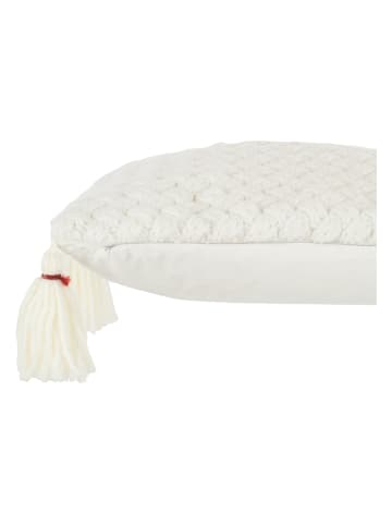 J Line Kussen crème - (L)58 x (B)39 cm