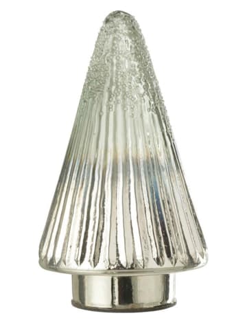 J Line Decoratief figuur transparant/zilverkleurig - (B)11 x (H)20 x (D)11 cm