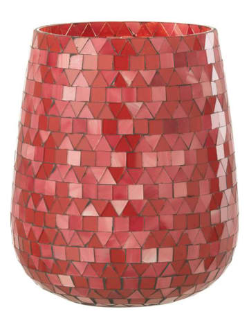 J Line Windlicht rood - (H)21 x Ø 17 cm