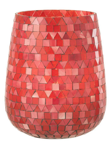 J Line Windlicht rood - (H)21 x Ø 17 cm