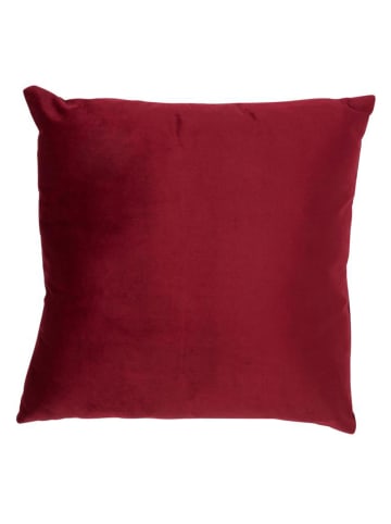 J Line Kissen in Bordeaux - (L)45 x (B)45 cm