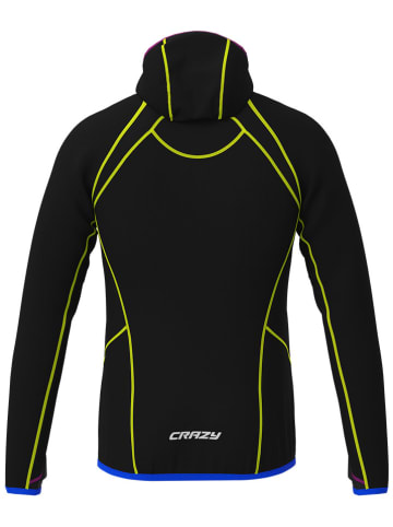 Crazy Fleece vest "Next" zwart