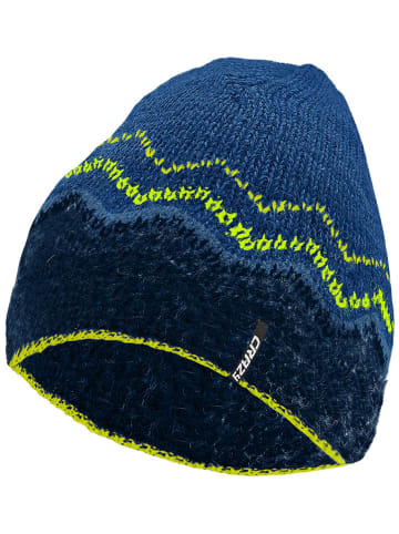 Crazy Czapka beanie "Norge" w kolorze niebiesko-granatowym