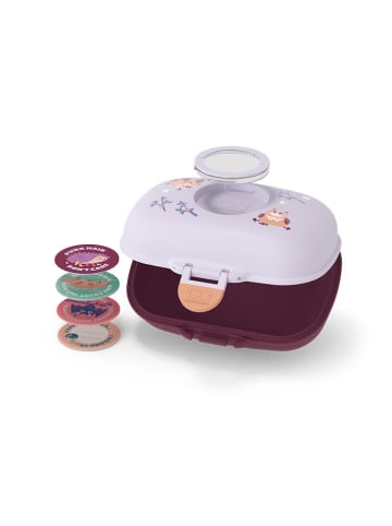 Monbento Snackbox "Owly" paars - 600 ml