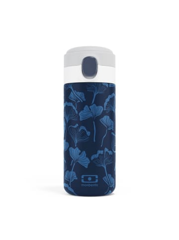 Monbento Isolierflasche "Ginkgo" in Blau - 360 ml